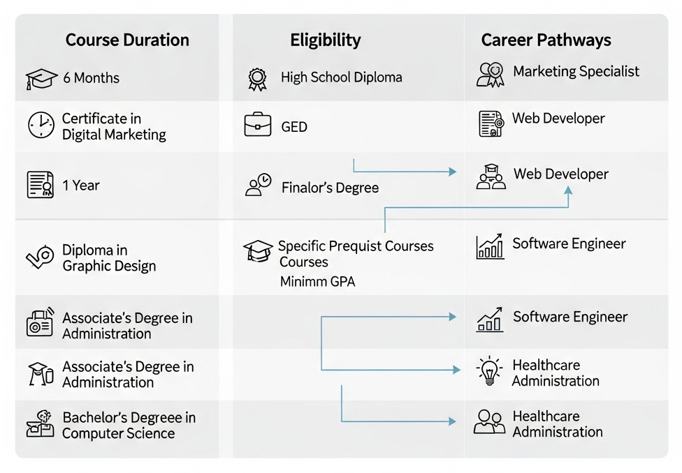 Certified Yoga Courses and Diploma at GCPB (Govt. College Pabla): Apply Now For Upcoming Session 2 Chart showing structure of yoga courses at Govt. College Pabla, including certificate and diploma options