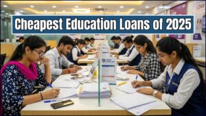 Cheapest Education Loans of 2025