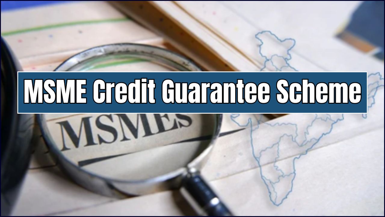 MSME Credit Guarantee Scheme