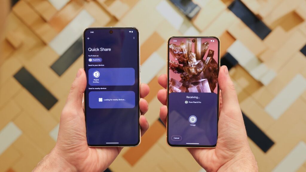 Google Rolls Out New Android Update With AI Writing Tools and Emoji Sharing 3 Quick Share app