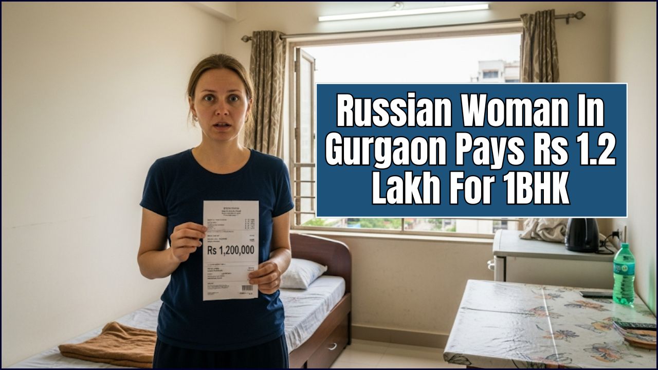 Russian Woman In Gurgaon Pays Rs 1.2 Lakh For 1BHK