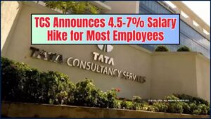 TCS Announces 4.5–7% Salary Hike for Most Employees